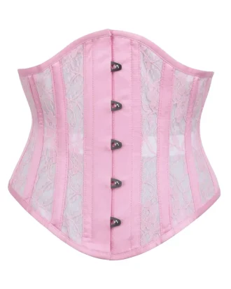 Baby Pink Underbust Corset