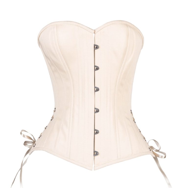 Beige Cotton Corset