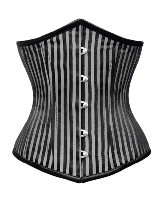 Black And Grey Corset