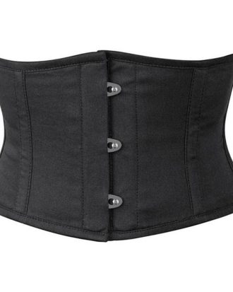 Black Waspie Corset