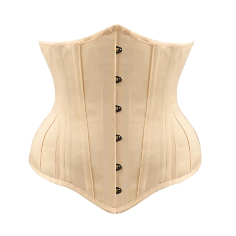 Cream Underbust Cotton Corset