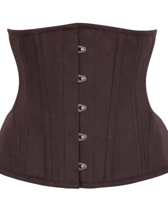 Dark Brown Underbust Corset