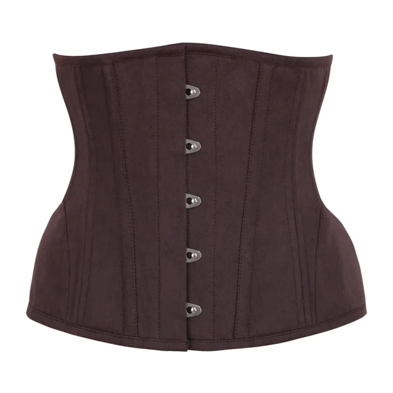 Dark Brown Underbust Corset