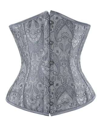 Grey Underbust Corset