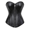 Faux Leather Corset