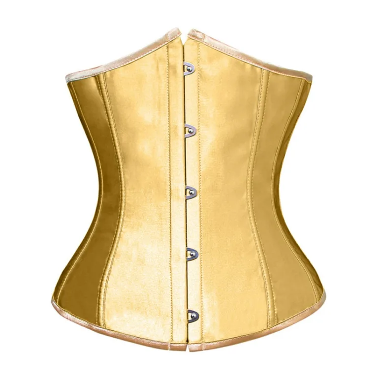 Gold Satin Underbust Corset