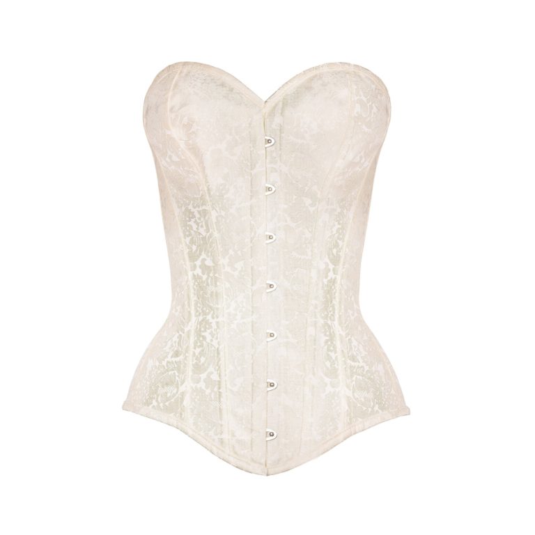 Ivory Brocade Corset