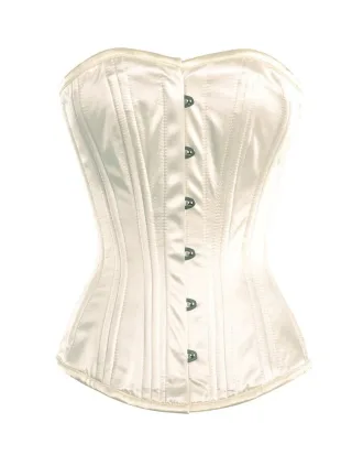 Ivory Overbust Satin Corset