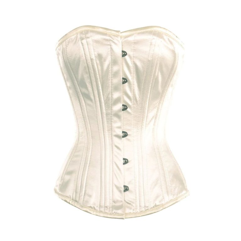 Ivory Overbust Satin Corset