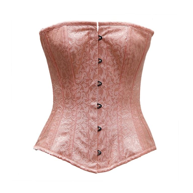 Pink Brocade Corset