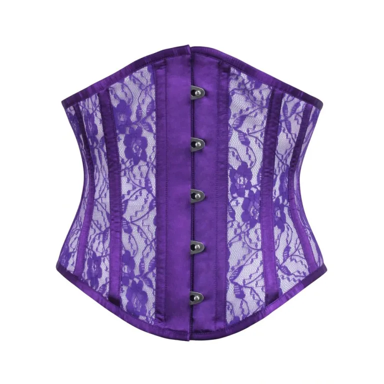 Purple Underbust Corset