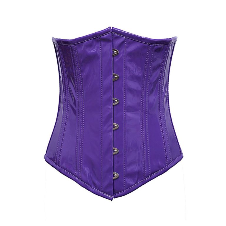 Purple Pvc Corset