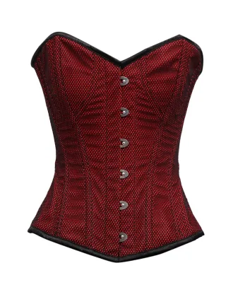 Red Mesh Corset