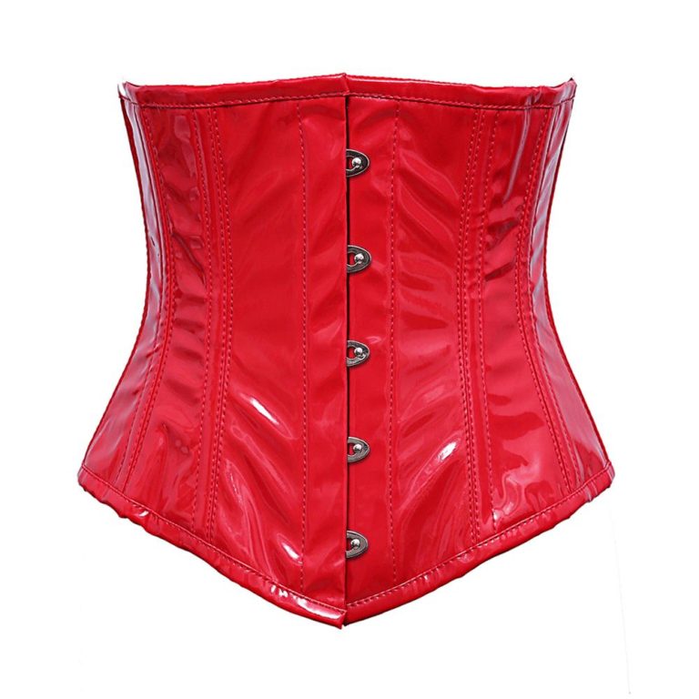 Red Pvc Corset