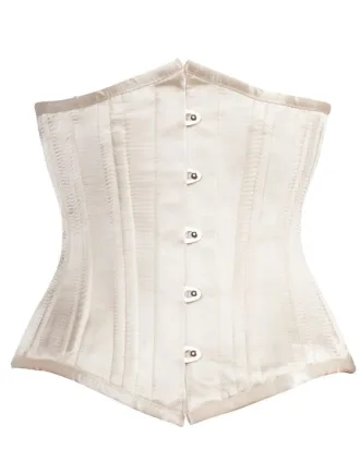 Satin Underbust Ivory Corset