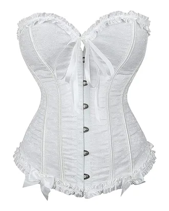 White Stylish Corset