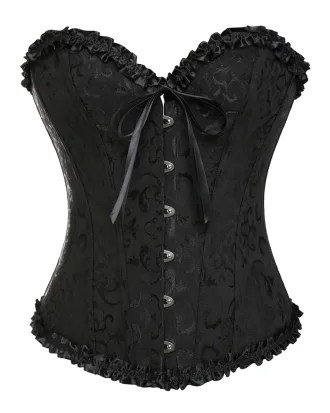 Custom Brocade Overbust Corset