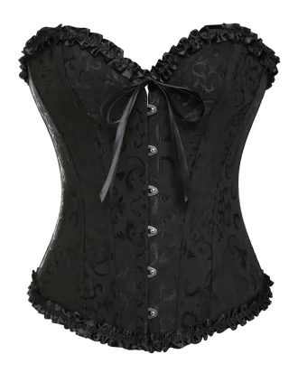 Custom Brocade Overbust Corset