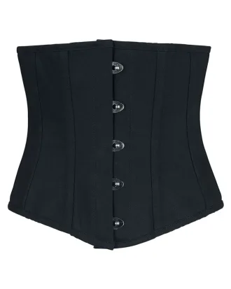 cotton underbust corset