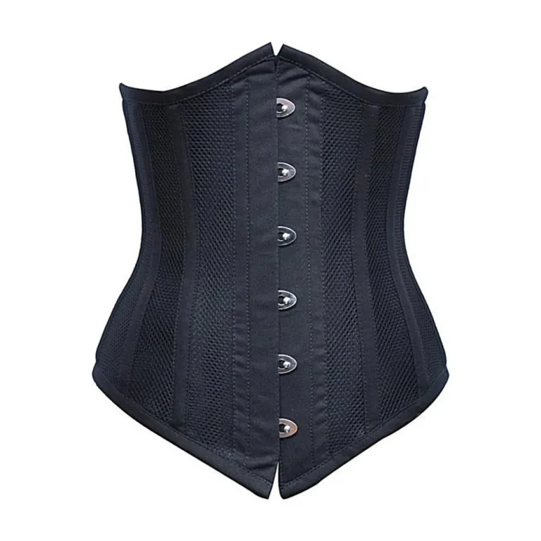 longline mesh underbust corset