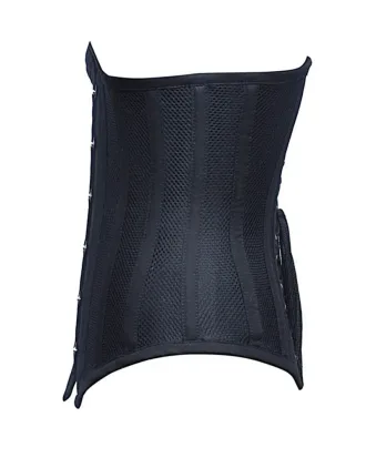 longline mesh underbust corset side