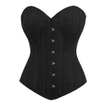 Sweatheart Cotton Overbust Corset