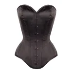 Sweatheart Satin Overbust Corset